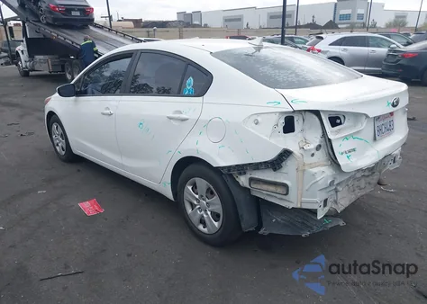 2017 Kia Forte Lx из США, поврежденный, VIN 3KPFK4A72HE109862